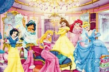 Princesses jigsaw puzzle