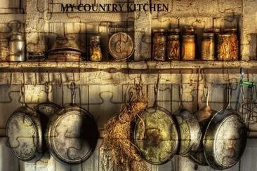 old country kitchen