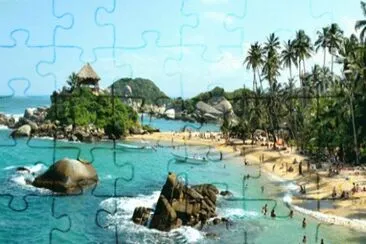 parque tayrona.colombia jigsaw puzzle