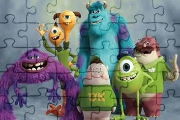 Monster Inc University jigsaw puzzle