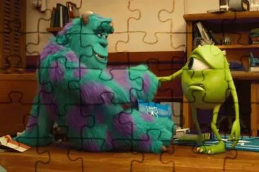 Monster Inc University jigsaw puzzle