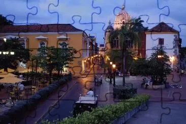 la ciudad amurallada-cartagena jigsaw puzzle