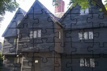 פאזל של Salem witch trial judge 's house