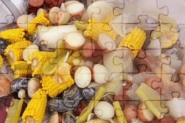 New england clam bake jigsaw puzzle