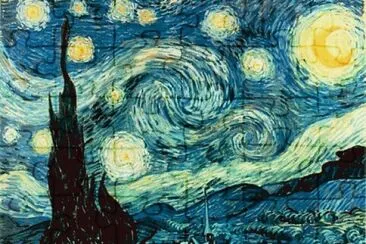 פאזל של starry night