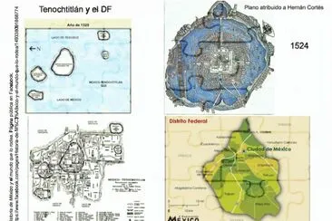 Tenochtitlan y el DF