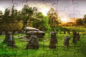 Stone circle Wales jigsaw puzzle