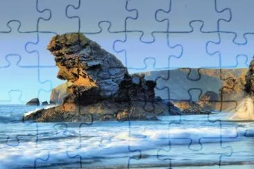 blue sea wales jigsaw puzzle