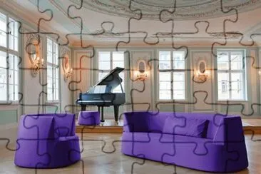 Awesome Purple Living Room