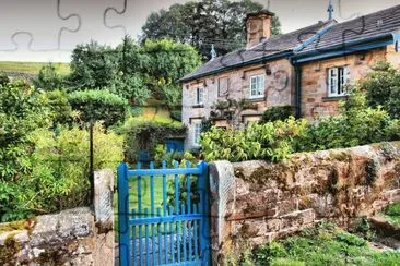 Edensor Cottage 2 jigsaw puzzle