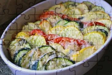 squash au gratin