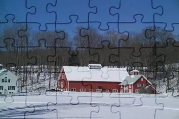 Vermont winter jigsaw puzzle