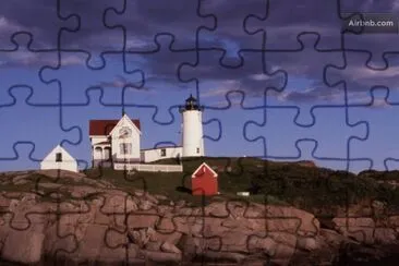 Maine light house jigsaw puzzle