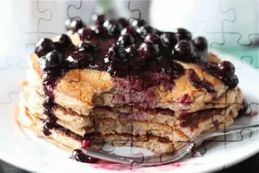 פאזל של whole wheat pancakes