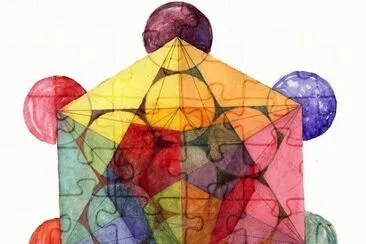 metatron cube jigsaw puzzle