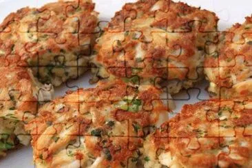 פאזל של crab cakes