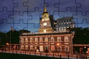 Independence Hall haunted by Ben Franklin