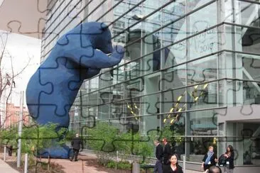 the blue bear