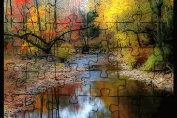 autumn along a Pennsylvania stream