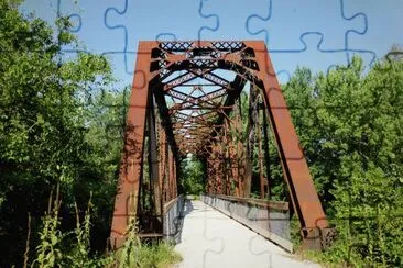 trestle over stream