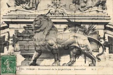 Monument de la RÃ©publique - Bas-relief