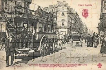 פאזל של Boulevard SÃ©bastopol - Paris