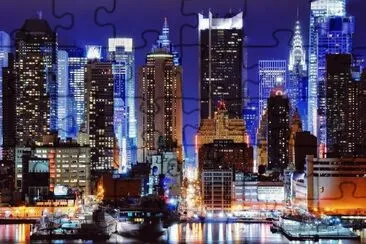 New York nigth jigsaw puzzle