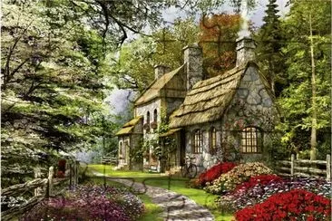 Cottage jigsaw puzzle