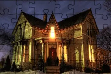 haunted Michigan jigsaw puzzle