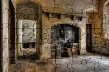 Woodchester Mansion kitchen jigsaw puzzle