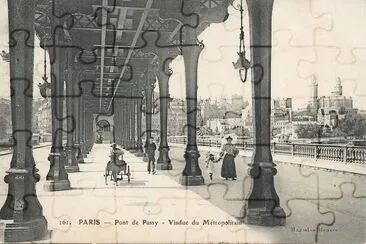 Viaduc de Passy et le TrocadÃ©ro