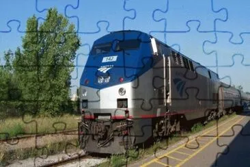 Amtrack Train jigsaw puzzle