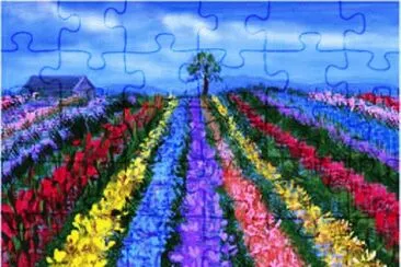 flower farm jigsaw puzzle