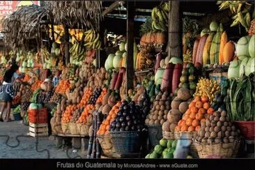 frutas de Guatemala