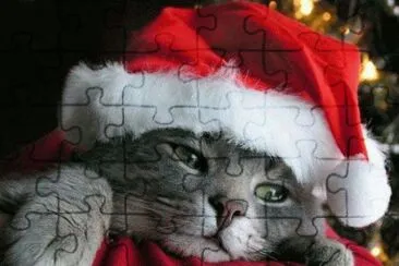 gatito noel jigsaw puzzle