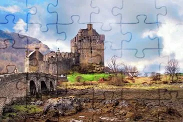 Eilean Donan Castle Scotland jigsaw puzzle