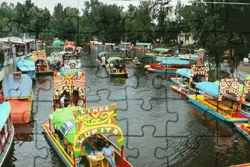 פאזל של xochimilco1