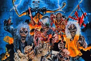 IRON MAIDEN jigsaw puzzle