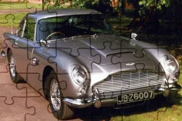 Aston Martin DB5 jigsaw puzzle