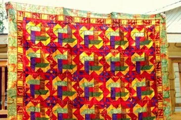 fall color quilt