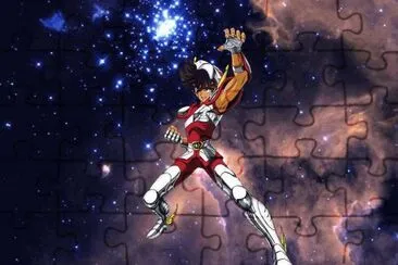 Seiya de Pegaso jigsaw puzzle