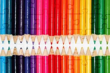 Pencil rainbow