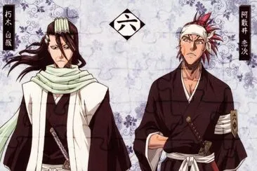 Byakuya y Renji