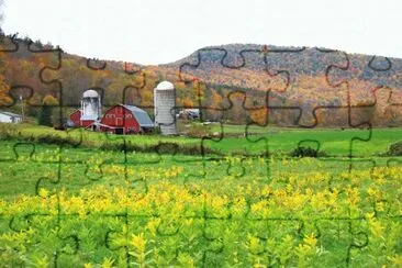 New England farm