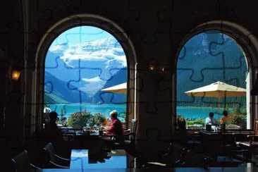 Fairmont Chateau, Lake Louise jigsaw puzzle