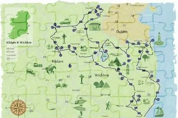 map of kildare   wicklow