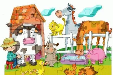 Animales de la granja jigsaw puzzle