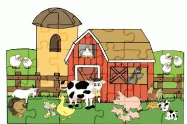 Animales de la granja 2 jigsaw puzzle