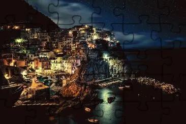 פאזל של manarola at night-142