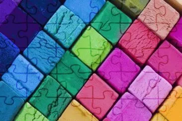 cubos multicolor jigsaw puzzle